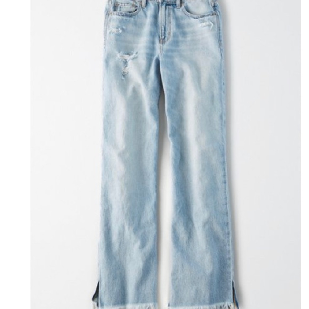 American Eagle Skater Wide Leg Jeans